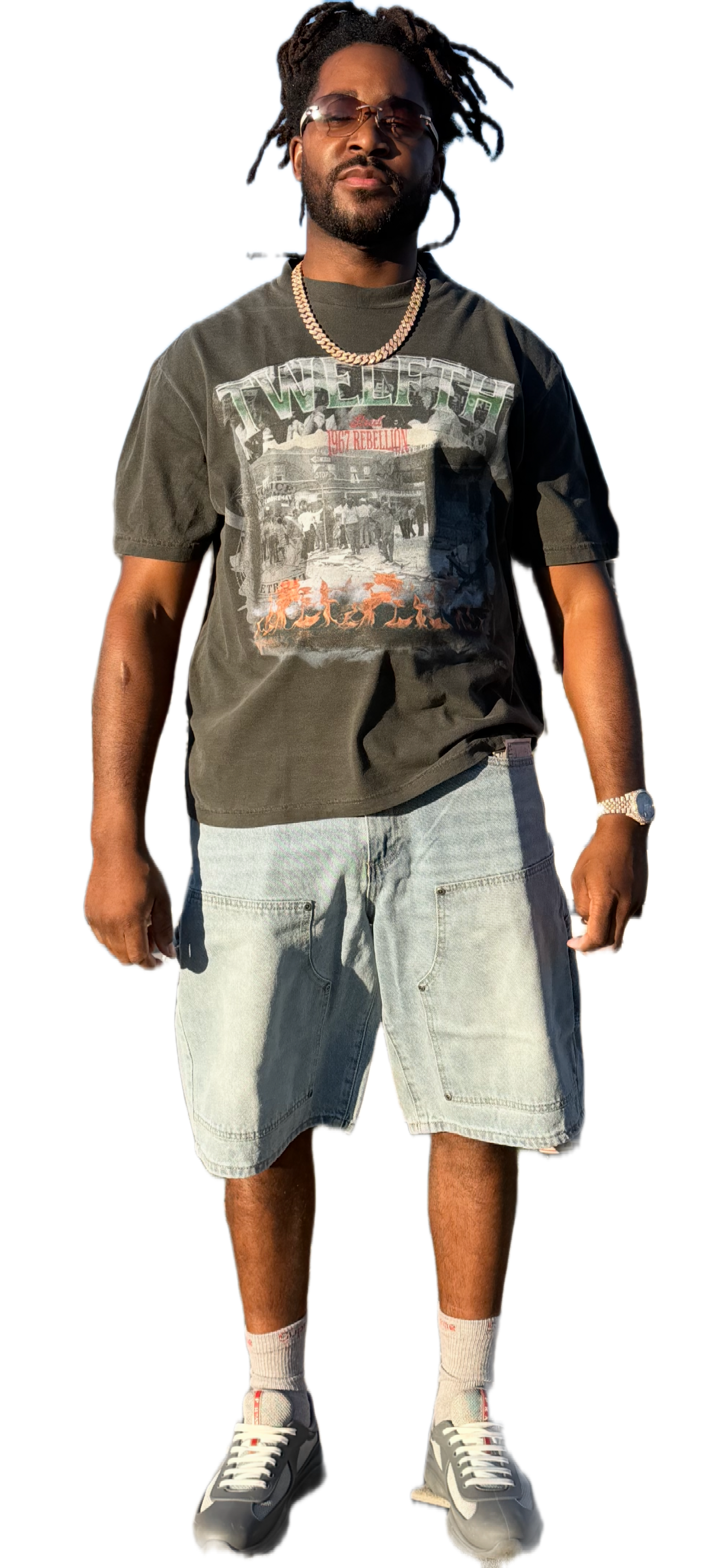GRAY 1967 RIOT TEE