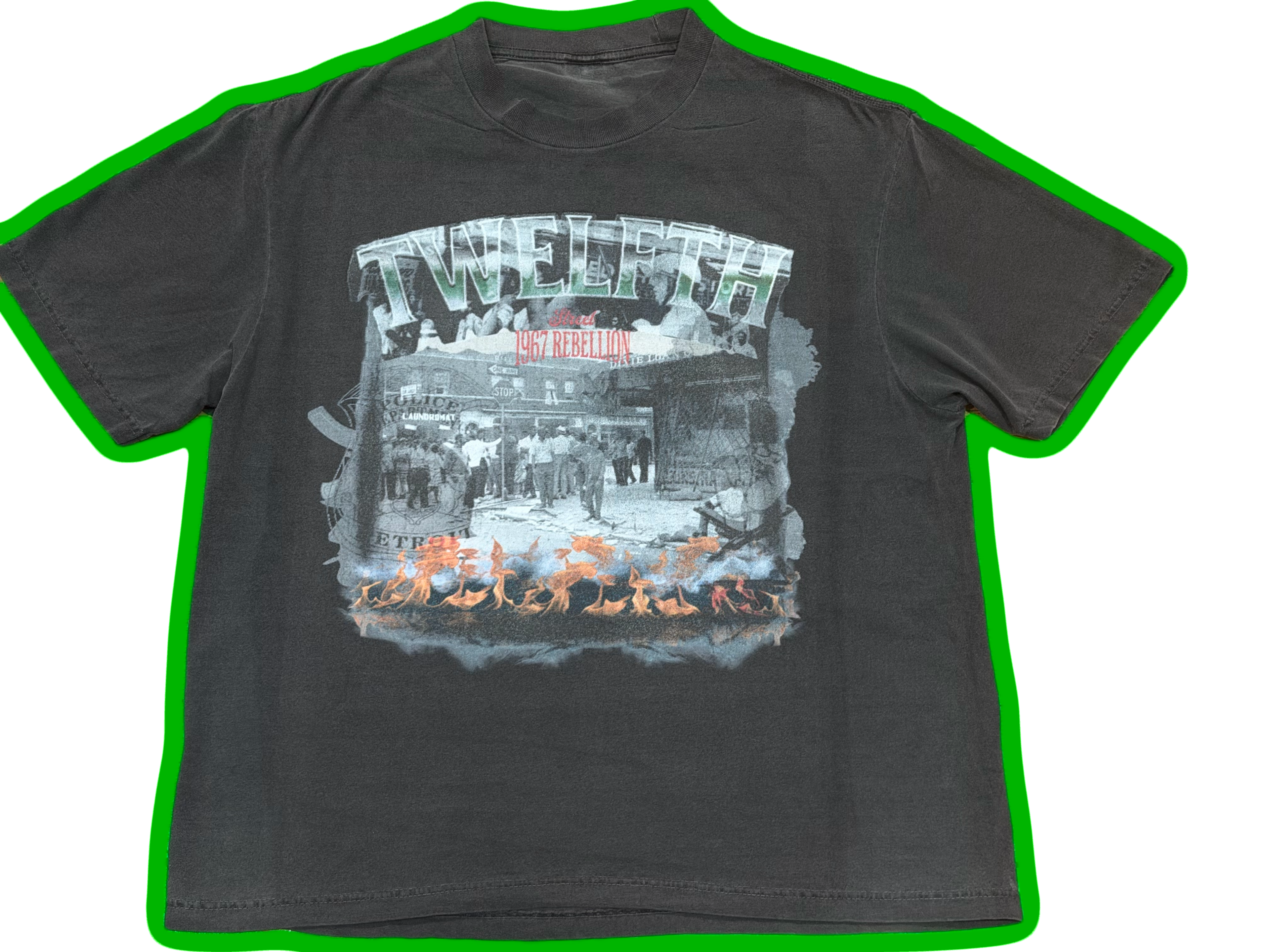 GRAY 1967 RIOT TEE