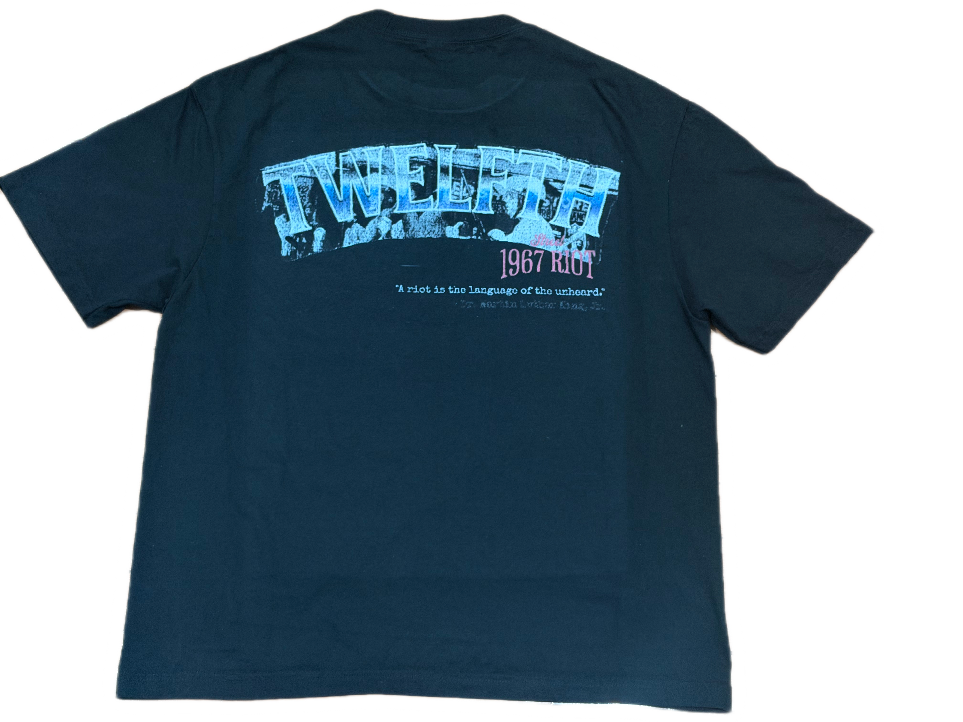 BLACK 1967 RIOT TEE