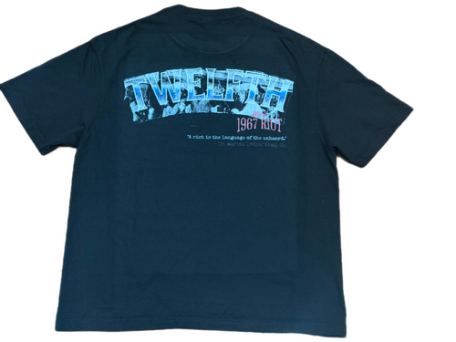 BLACK 1967 RIOT TEE