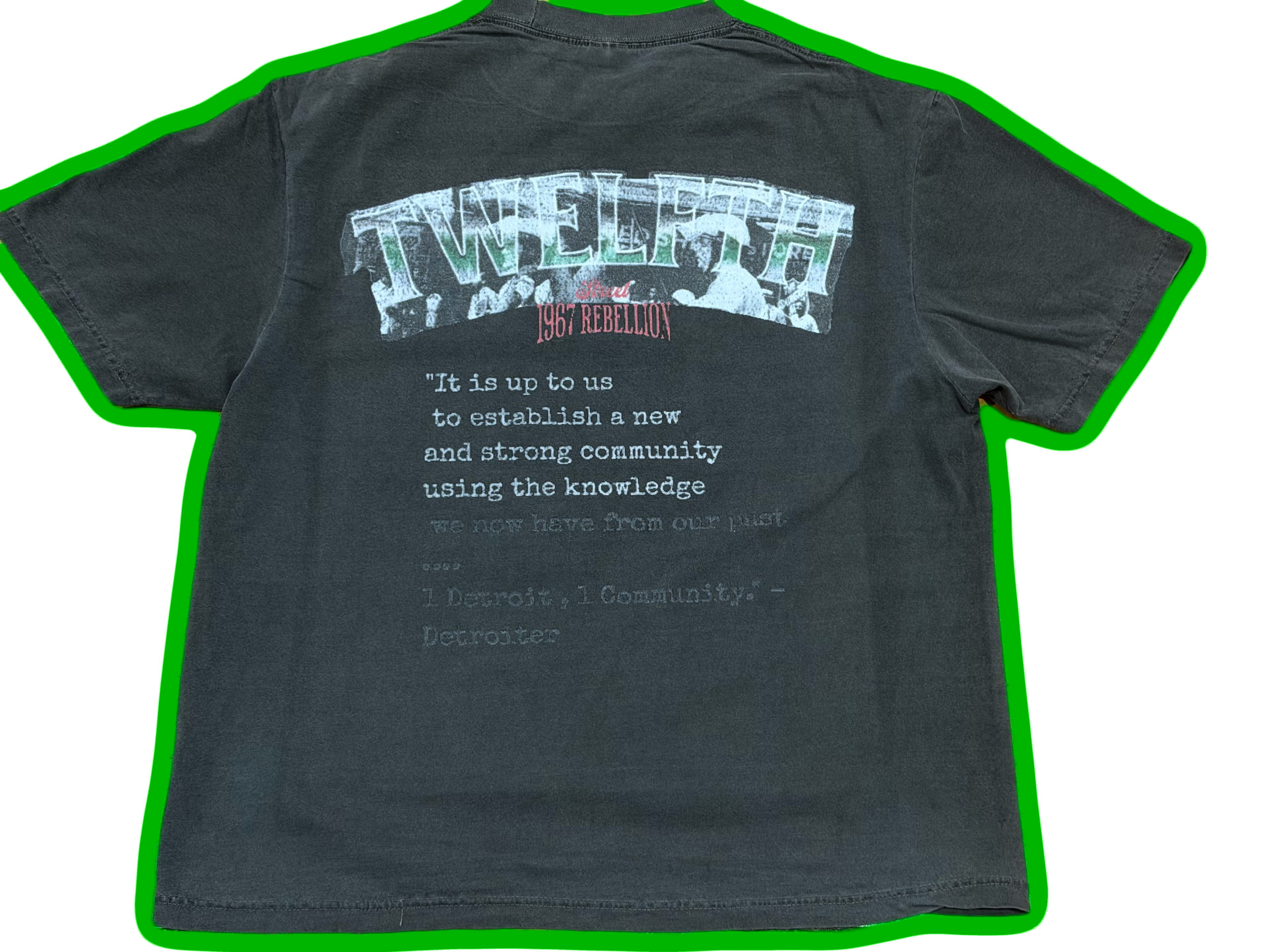 GRAY 1967 RIOT TEE